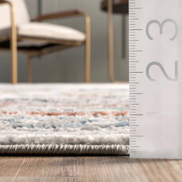 nuLOOM Jovi Transitional Tribal Print Area Rug - 6& 7x22 x 9& - Beige