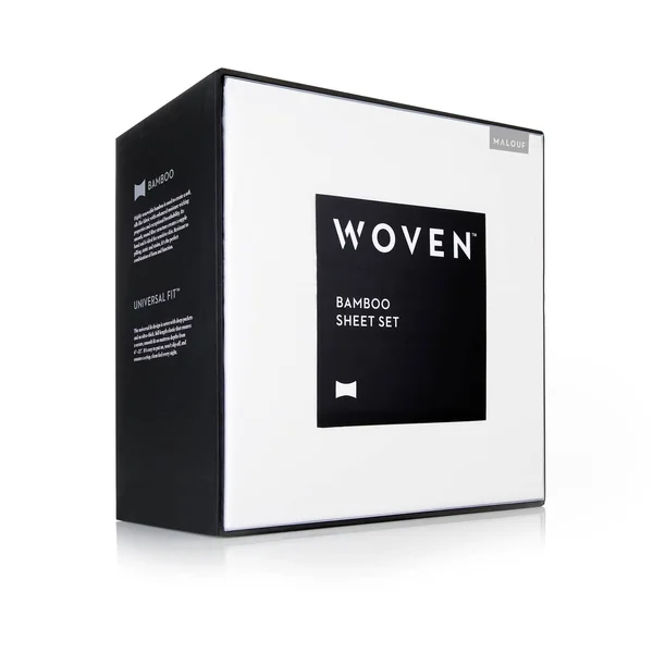 Malouf Rayon from Bamboo Bed Sheet Set Full Rain