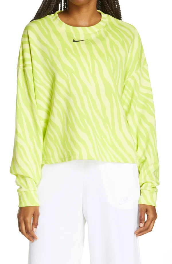 Nike Sportswear Icon Clash Women's Crew (Light Zitron)
