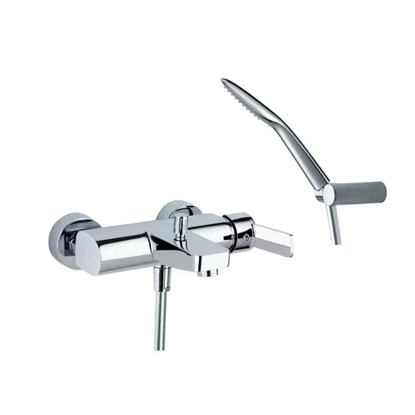 Nameeks Us-9305sk Chrome Rs-Q Wall Mounted Tub Filler TRIM, Silver