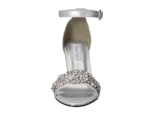 Touch UPS Women's Felicity Jeweled Sandal - Size: 6 M, Silver