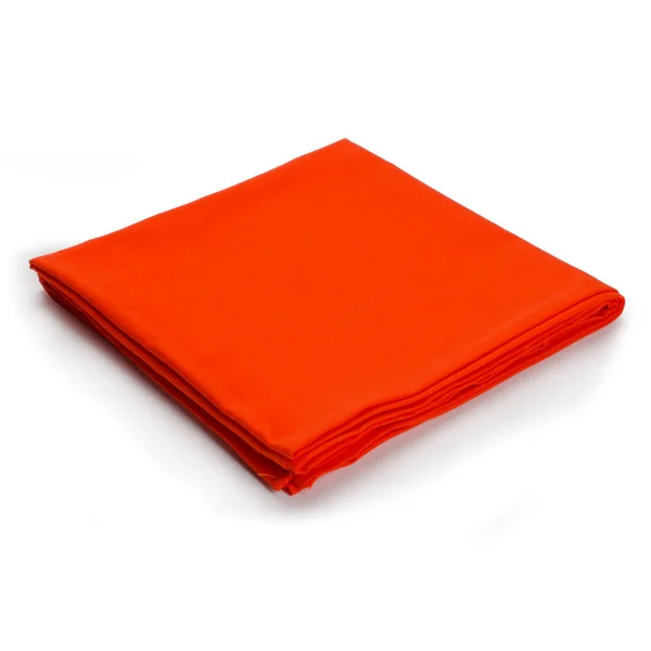 Intedge 81x22 x 81x22 Square Orange Hemmed Polyspun Cloth Table Cover