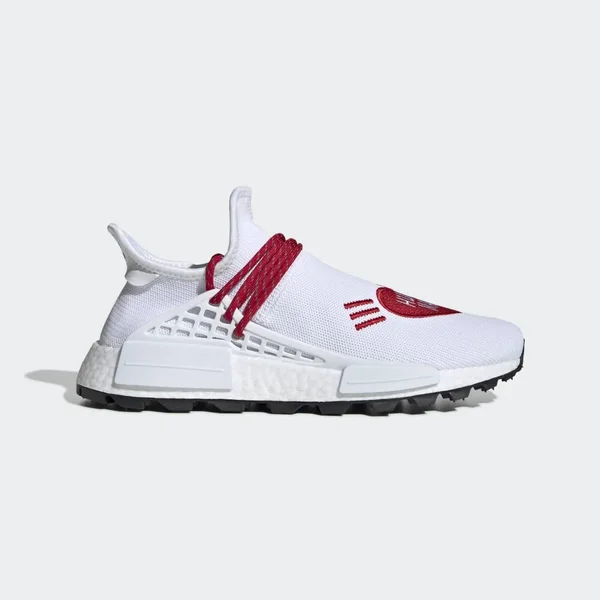 Adidas NMD Hu Pharrell Human Made White Red