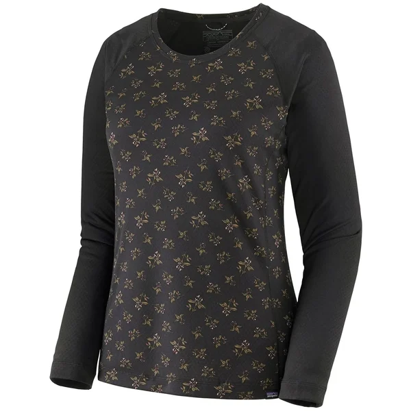 Patagonia Capilene Midweight Crew Top - Women's Clover/Black, Xxs