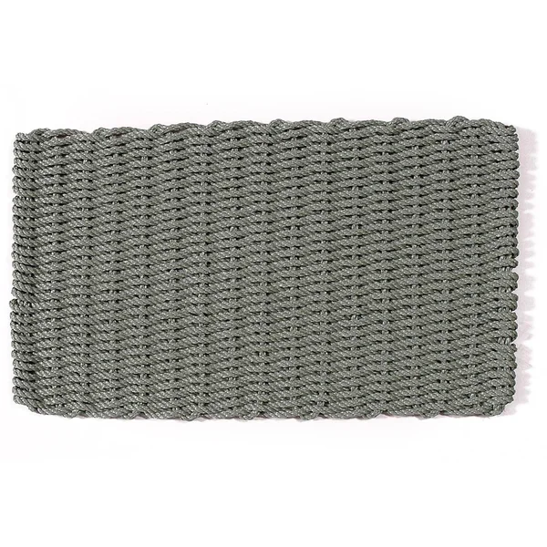 Cape Cod Welcome Door Mat - Size: 30L x 50W, Green