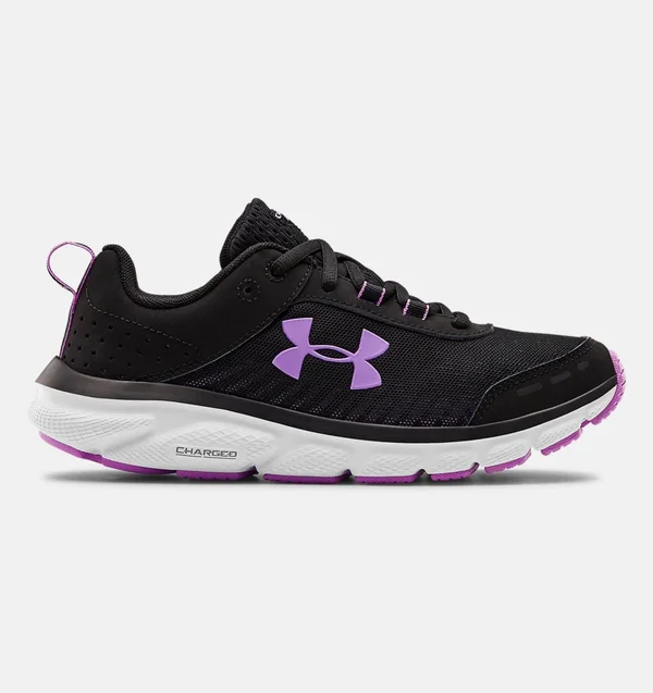 Under Armour Women's Charged Assert 8 Running Shoes - Black, 8