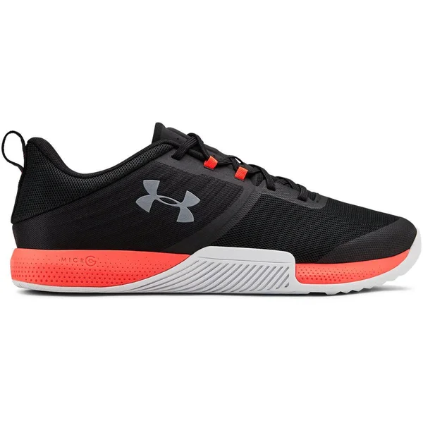 Under Armour TriBase Thrive Black/Beta Red/Pitch Gray, Men's, Size: 9