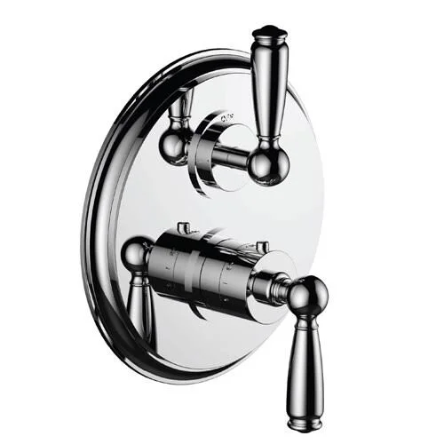 Santec Heritage I 7097EY97-TM 1/2x22 Thermostatic Trim with 2-Way Diverter - Roman Bronze