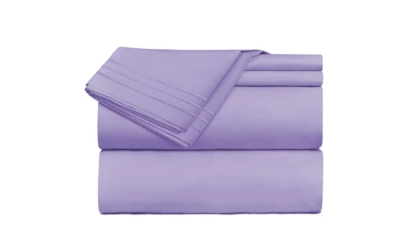 Nestl Bedding Extra-Soft Microfiber Bed Sheet Set - California King - Lavender