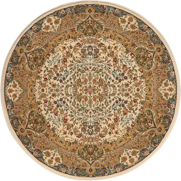 Kathy Ireland Antiquities Area Rug, Ivory, 2&2x22 x 7&6x22