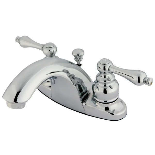 Kingston Brass KB7645AL English Country 4-Inch Centerset Lavatory Faucet - Oil Rubbed Bronze
