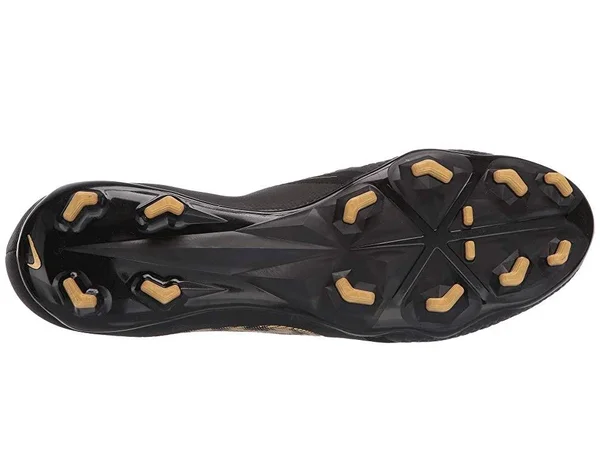 Nike Phantom Venom Pro FG Soccer Cleats (Black/Metallic Vivid Gold) - 9.5
