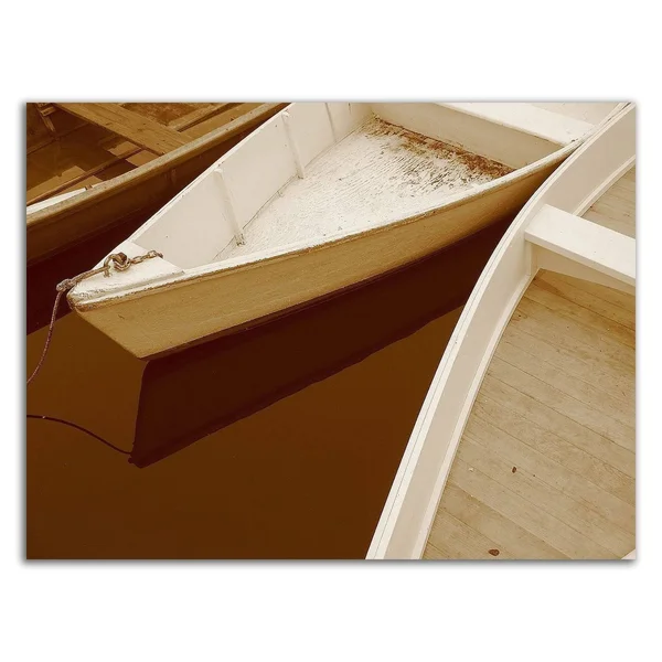 Tangletown Fine Art 14x22 x 18x22 Boats by PhotoINC Studio Print on Canvas