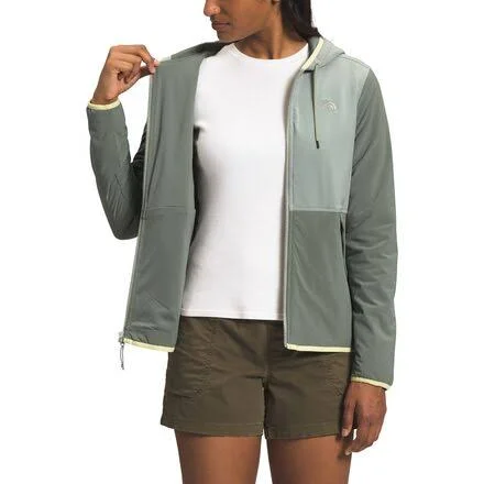 The North Face Mountain Sweatshirt Hoodie 3.0 - Women's Xs Wrought Iron/Agave Green