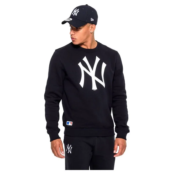 New Era New York Yankees MLB Blue Crew Neck Sweatshirt