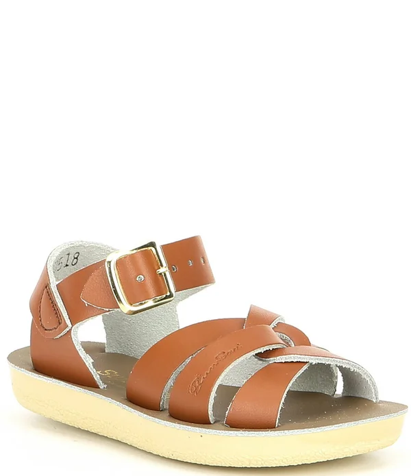 Salt-Water Swimmer Kids Sandals - Tan