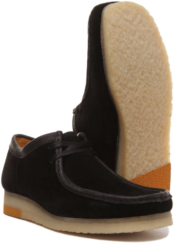 Clarks Originals Wallabee in Black for Men