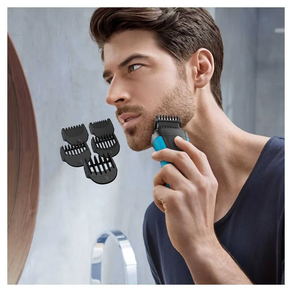 Braun S3 Shave & Style 3-in-1 3010BT Wet & Dry Rechargeable Electric Shaver