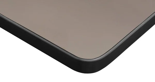 Regency Kee 36x22 Square Breakroom Table- Mocha Walnut/ Chrome & 4 Zeng Stack Chairs- Black