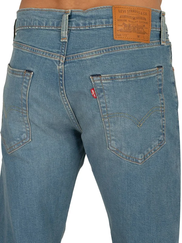 Levi&s 512 Slim Taper Jeans - Blue - Slim Jeans