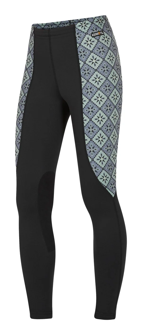 Kerrits Kids Performance Tight Small Black Nordic