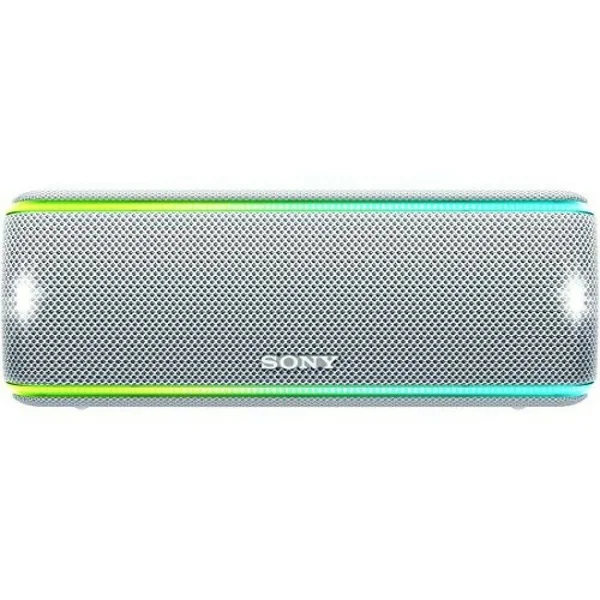 Sony SRS-XB31 W Portable Wireless Speaker White Waterproof with Tracking - White