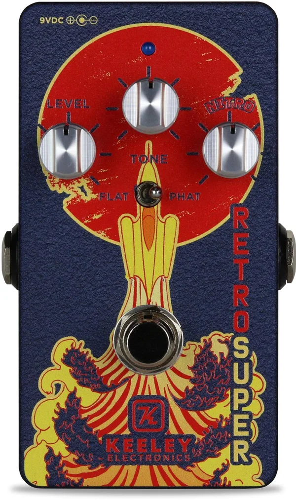 Keeley Retro Super Phat Mod Germanium OVERDRIVE Pedal