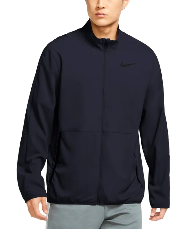 Nike Dry Jacket Team Woven Men's Coat Obsidian/Black : LG