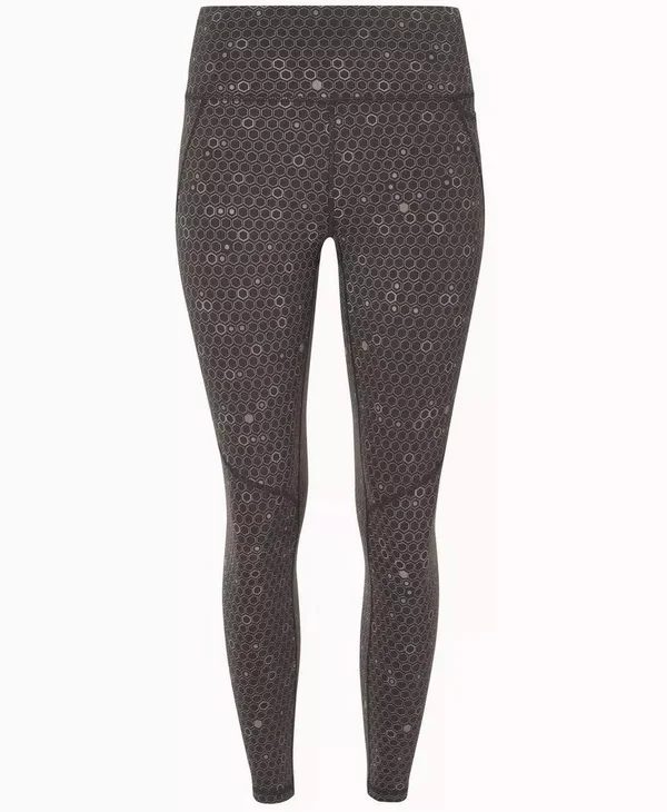 Sweaty Betty Power Reflective 7/8 Workout Leggings - Grey, Women's XXLarge