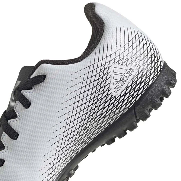 Adidas x Ghosted.4 TF Junior FW6801 Football Boots Grey White