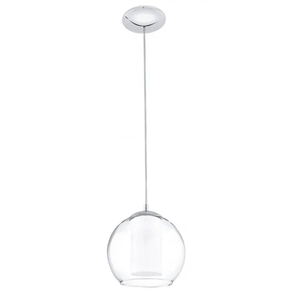 Eglo Bolsano 1 Light Pendant Polished Chrome Hanging Pendant Lights