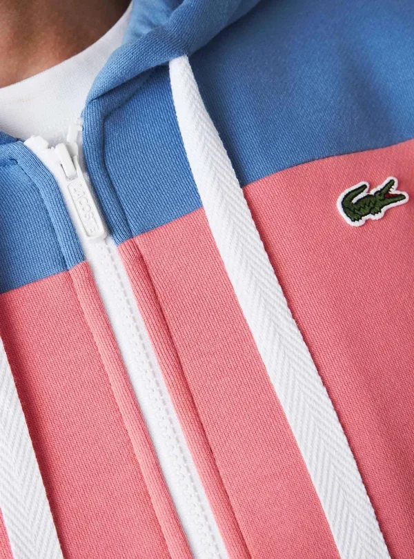 Jacket Lacoste Color Block Blue for Man - 4