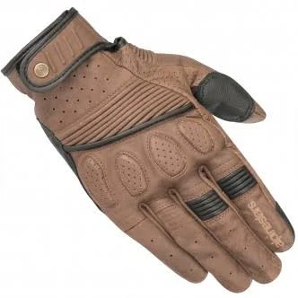 Gloves Alpinestars Crazy Eight Brown - Black