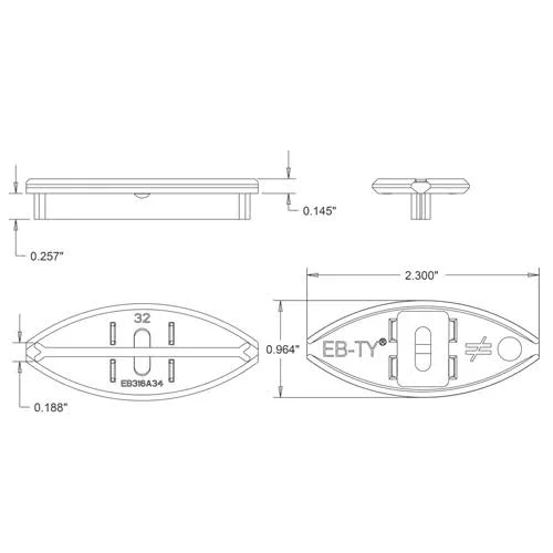 Simpson Strong-Tie ebwp316r175 Hidden Deck Fastening Kit 3/16x22