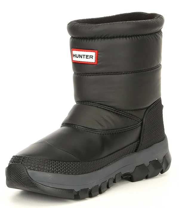 Hunter Women's Original Insulated Short Snow Boots 6 - Black