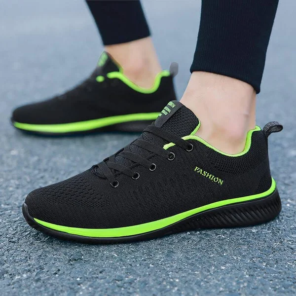 Non Slip Resistant Sneakers Shoes Running - Unisex, Green, 11