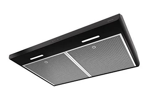 Broan BKDB130BL Sahale Black Range Hood - 30-Inch