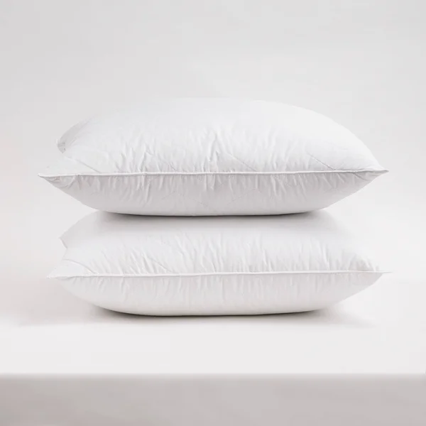 Hotel Collection Cotton Quilted Pillow by Cozy Classics - White - King - Set of 4