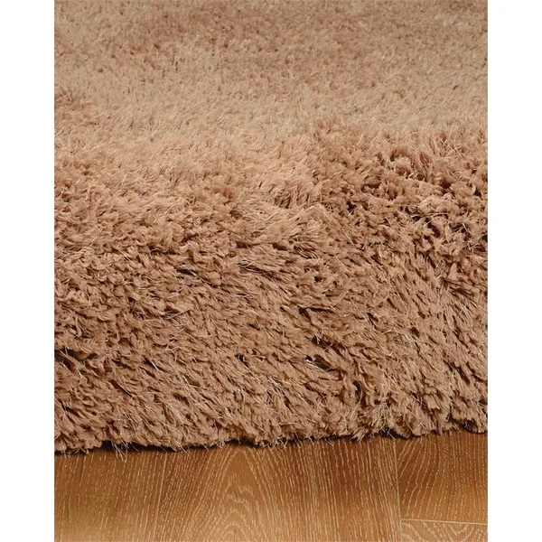Riverbay Furniture 8' x 10' Shag Area Rug in Sand
