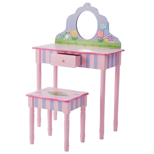 Fantasy Fields - Magic Garden Play Vanity Table and Stool Set with...