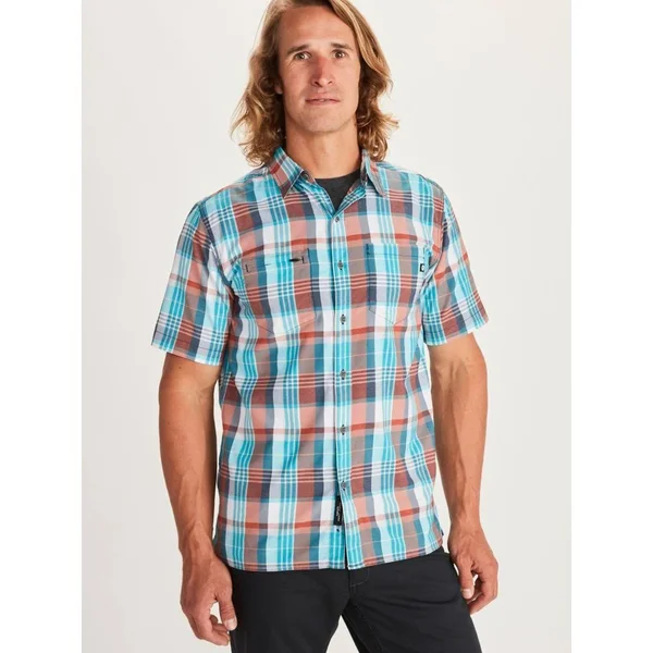 Marmot Innesdale Short-Sleeve Shirt - Men's Botanical Garden, XXL