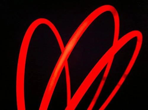 Glow Sticks Bulk Wholesale Necklaces, 100 22x22 Glow Stick Necklaces Red +100 Free Glow Bracelets