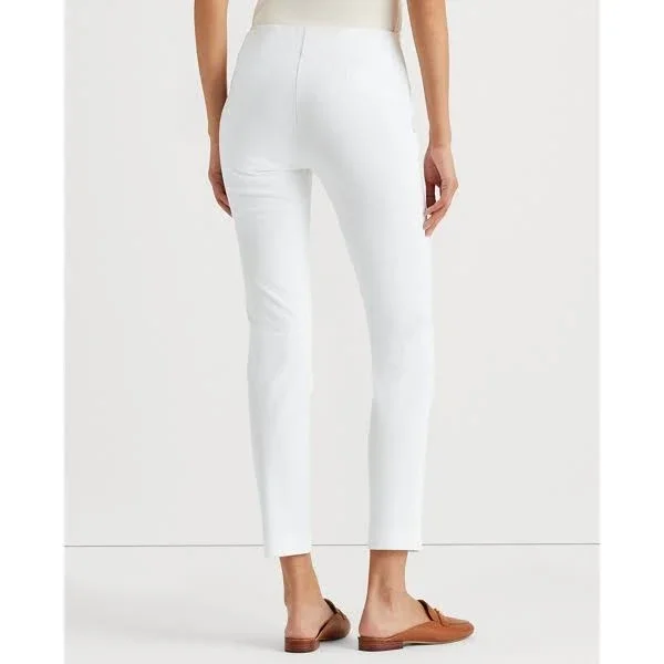 Lauren Ralph Lauren Stretch Skinny Pants - White