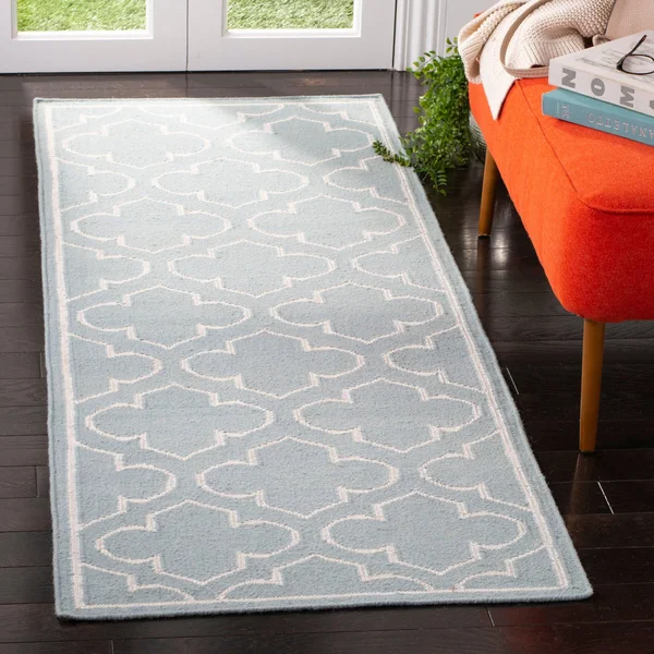 Safavieh 3& x 5& Dhurries DHU625C Brown, Ivory Rug