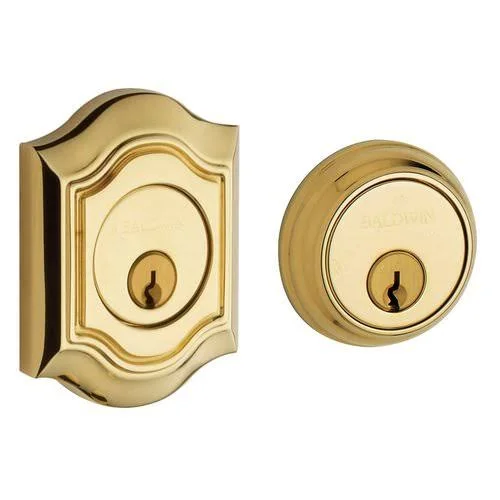 Baldwin Bethpage Deadbolt Double Cylinder Satin Nickel