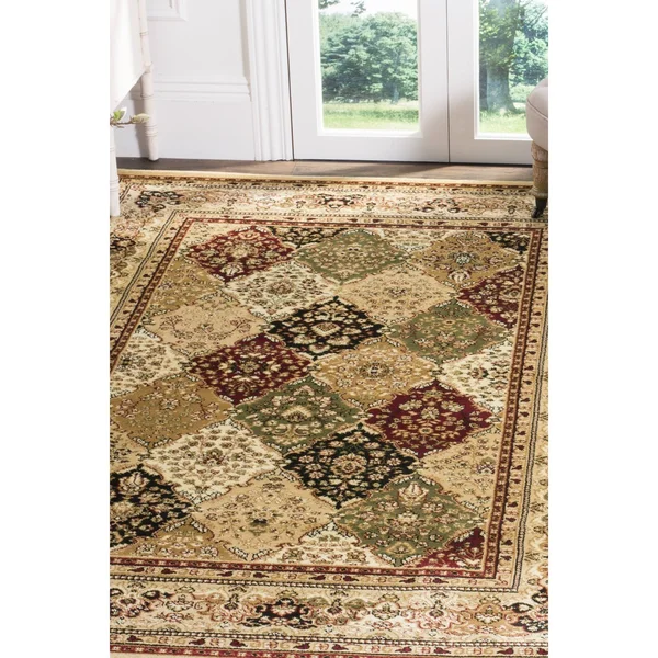 Safavieh Lyndhurst LNH221G 5&3x22 x 7&6x22 Grey, Multi Rug