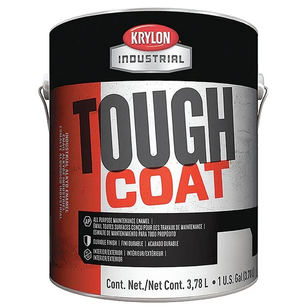 Krylon K00532910-16 Tough Coat Alkyd Enamel - Safety Yellow