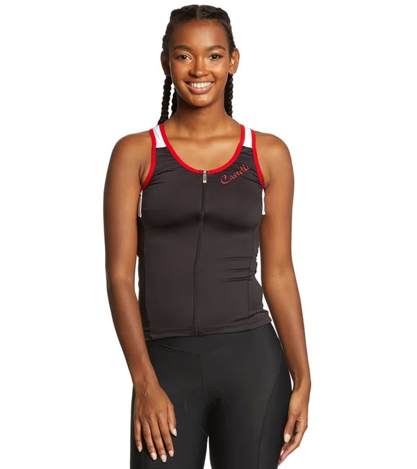 Castelli 2017 women solare top black/white/red (4517064-101) M, BLACK/WHITE/RED