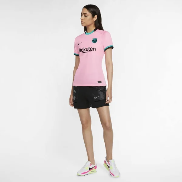 Barcelona Nike Women's 2020/21 Third Breathe Stadium Replica Jersey - Pink