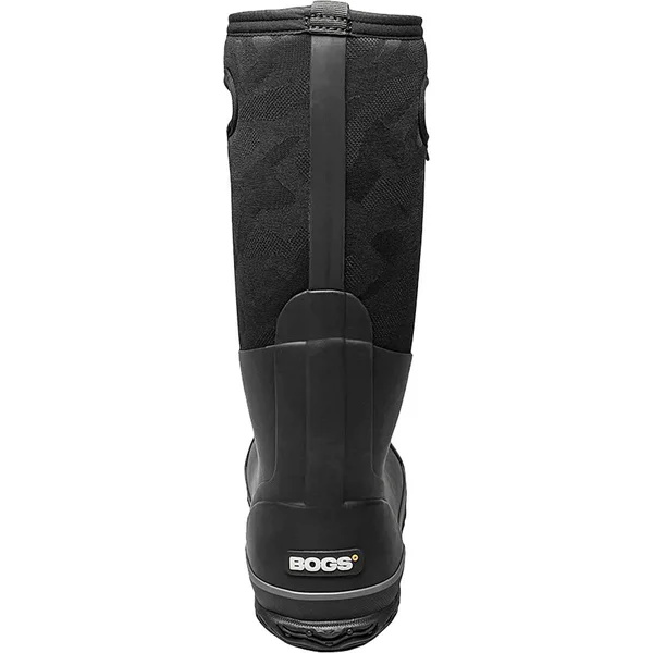Bogs Women's Classic Tall Tonal Camo Boot - 10 - Black